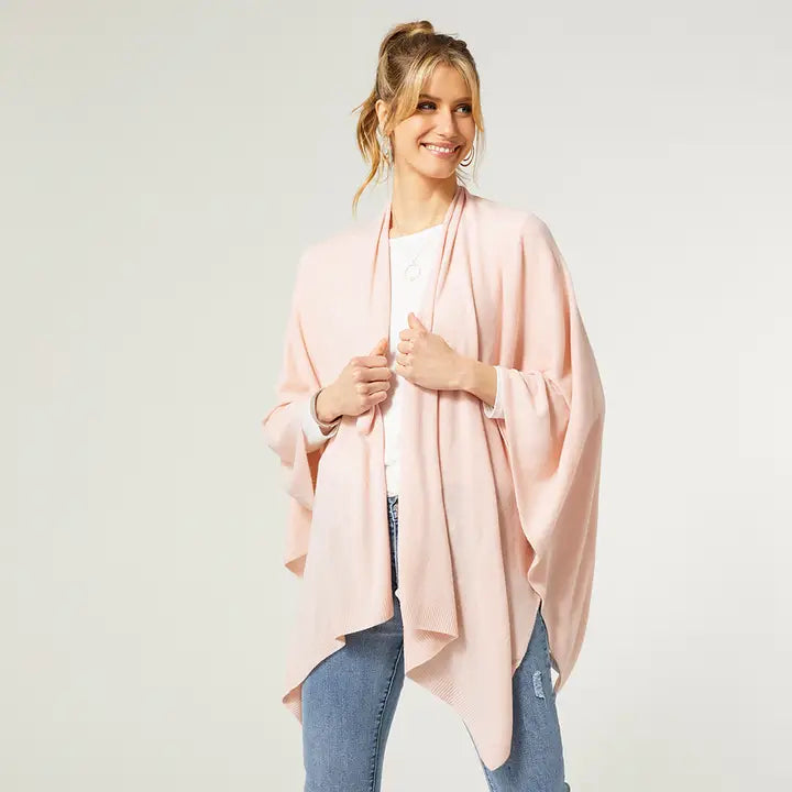 Kiara Light Weight Wrap Rose