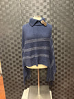 Split Collar Poncho