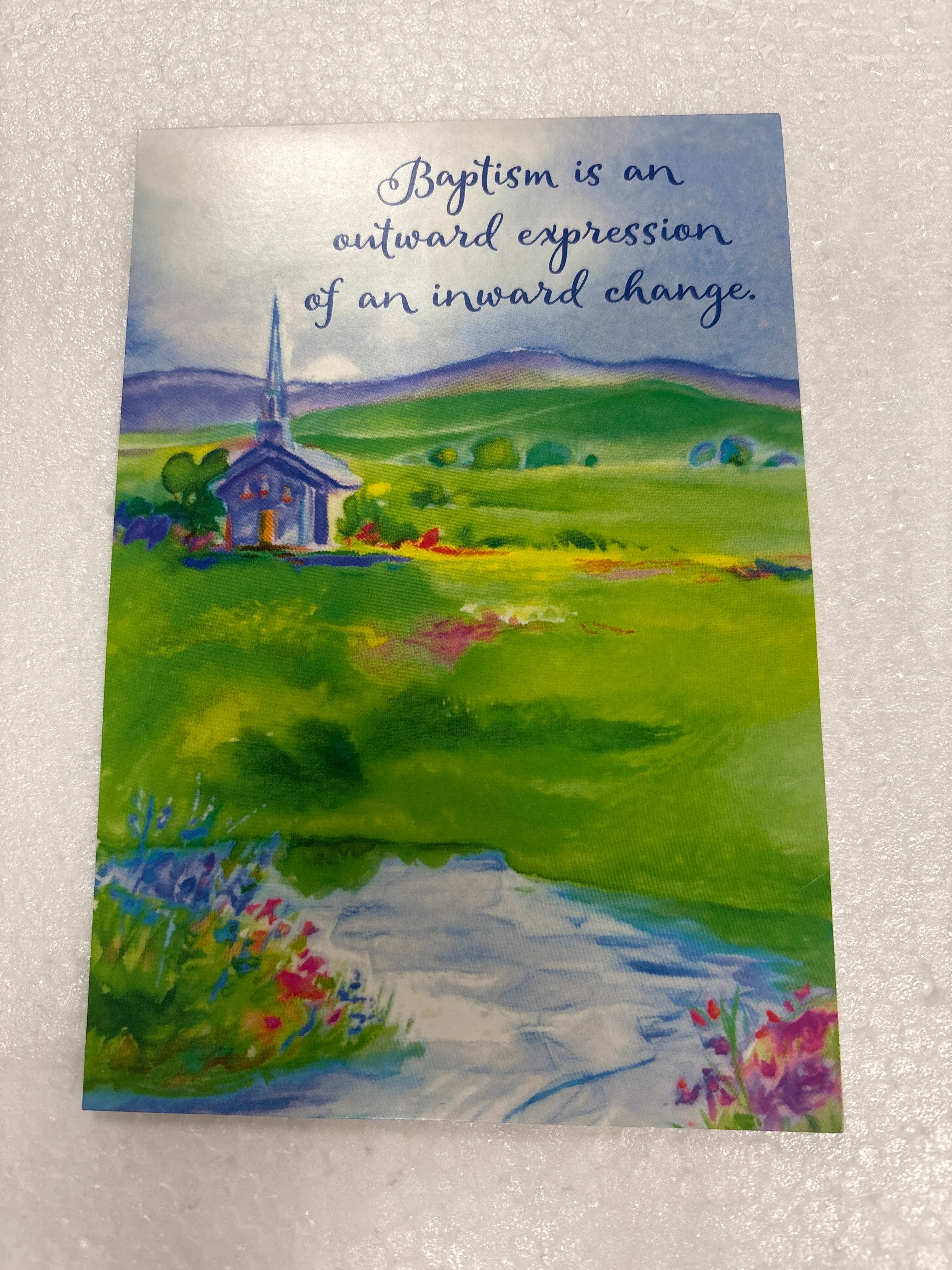 Baptism Card