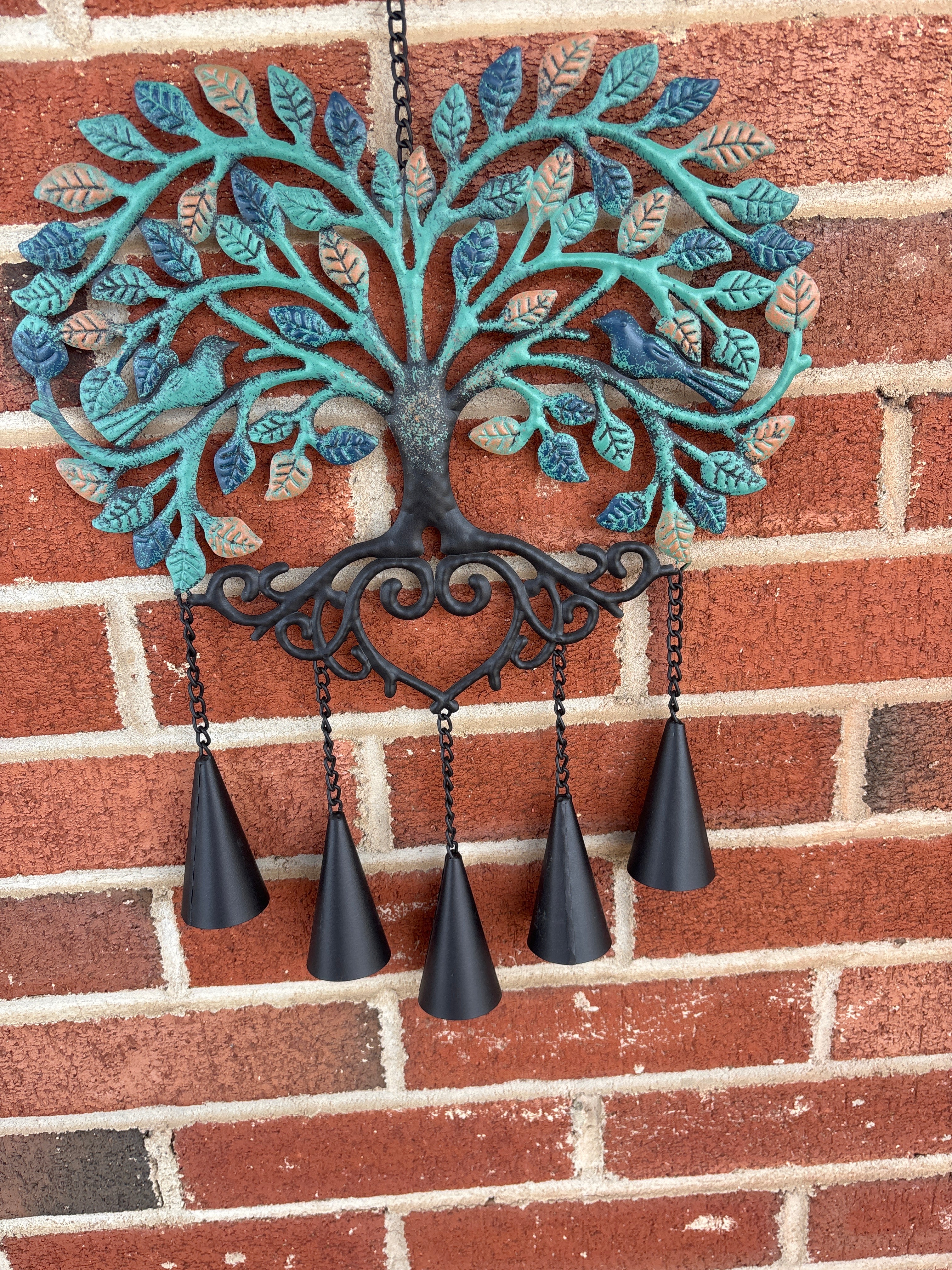 Metal Tree of Life Wind Chime