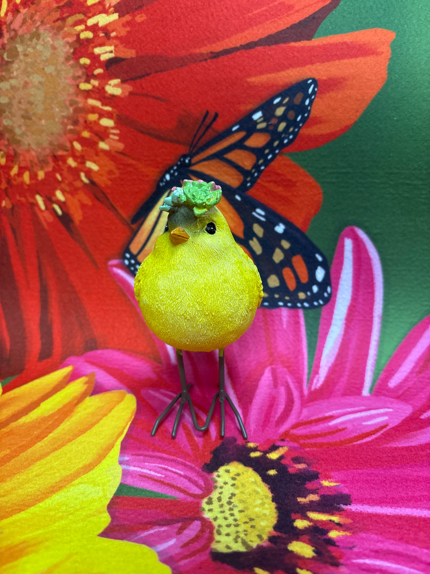 Resin Bird Figurine