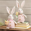 Hop Into Spring Table Decor Fabric Bunny