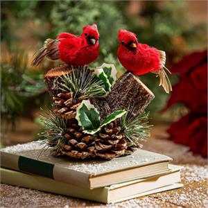 Cardinal table top decor