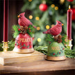 Christmas Cardinal on Bell