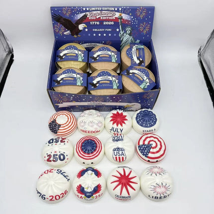 4th of July Dumpling Shape Squishy USA Theme