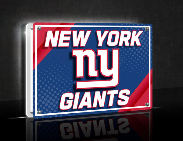 Desklite LED Rectangle New York Giants Sign