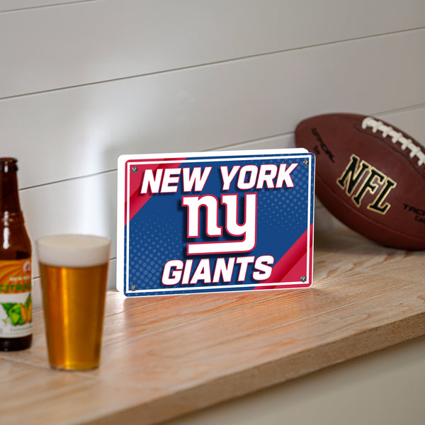 Desklite LED Rectangle New York Giants Sign