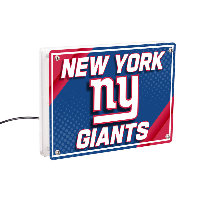 Desklite LED Rectangle New York Giants Sign