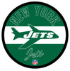Vintage New York Jets Round LED Wall Decor