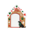 Santa Paws Please Stop Here Wood Holiday Pet Tabletop Frame