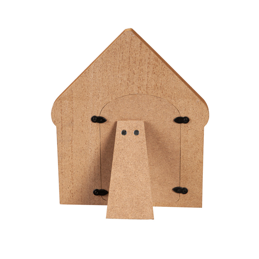 Santa Paws Please Stop Here Wood Holiday Pet Tabletop Frame