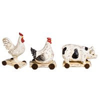 Polyresin Farm Animal Table Decor