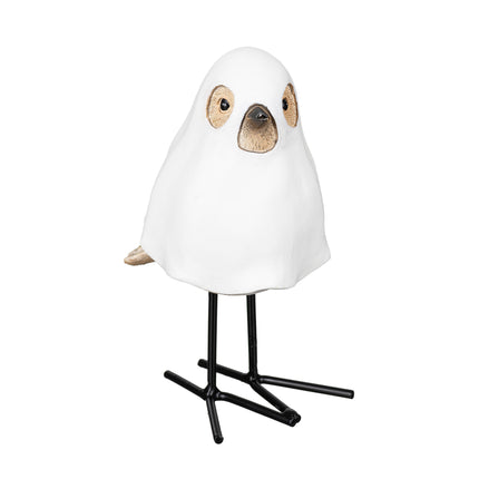 Witchy Warbler Bird Resin with Metal Feet Table Décor