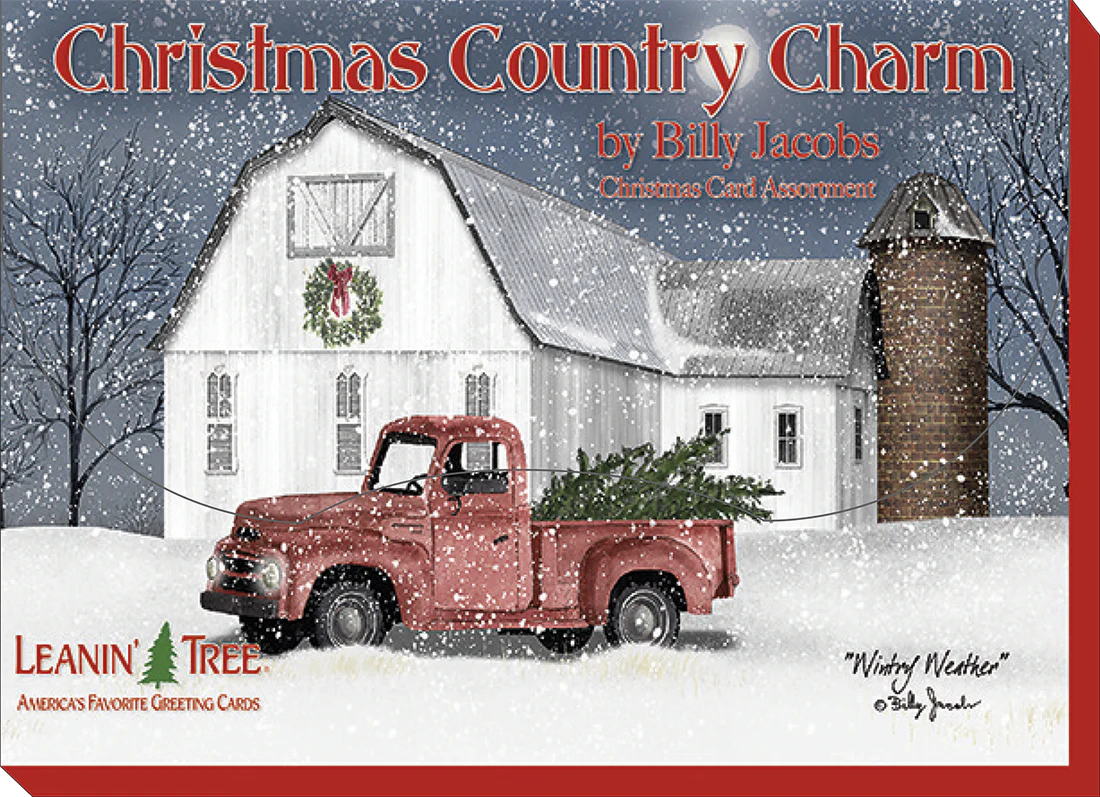 Christmas Country Charm by Billy Jacobs Christmas Card