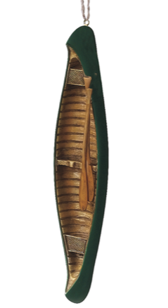 Canoe Ornaments