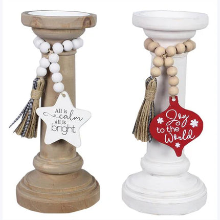 Wooden Candle holders