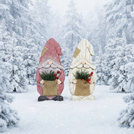 Country Christmas Gnome Santa