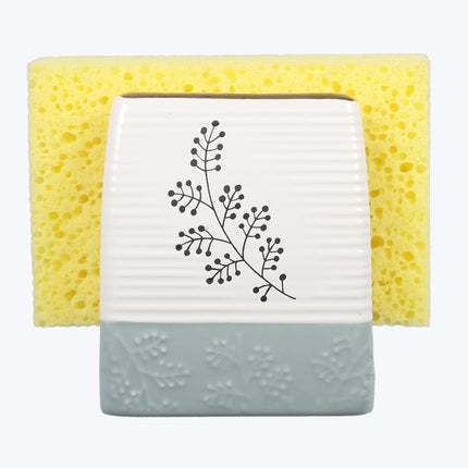 Ceramic Blue/White sponge holder