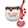 Ceramic Cocoa or Coffee Mug Ornaments-Holds Pod