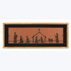 Wooden Nativity Wall Hanging