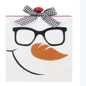 Wood Holiday Winter Whimsy Tabletop Sign