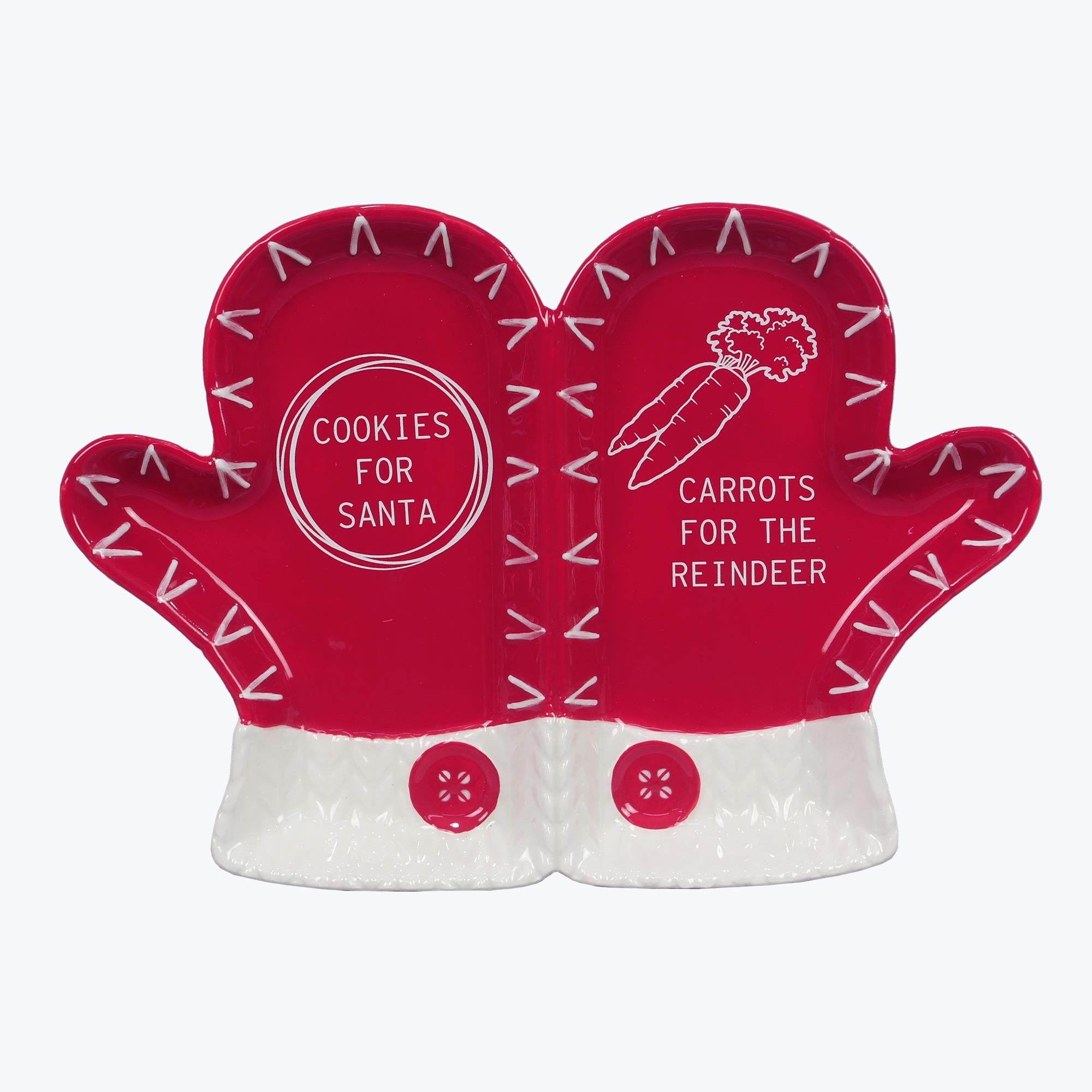 Treat dish for Santa and Reindeer