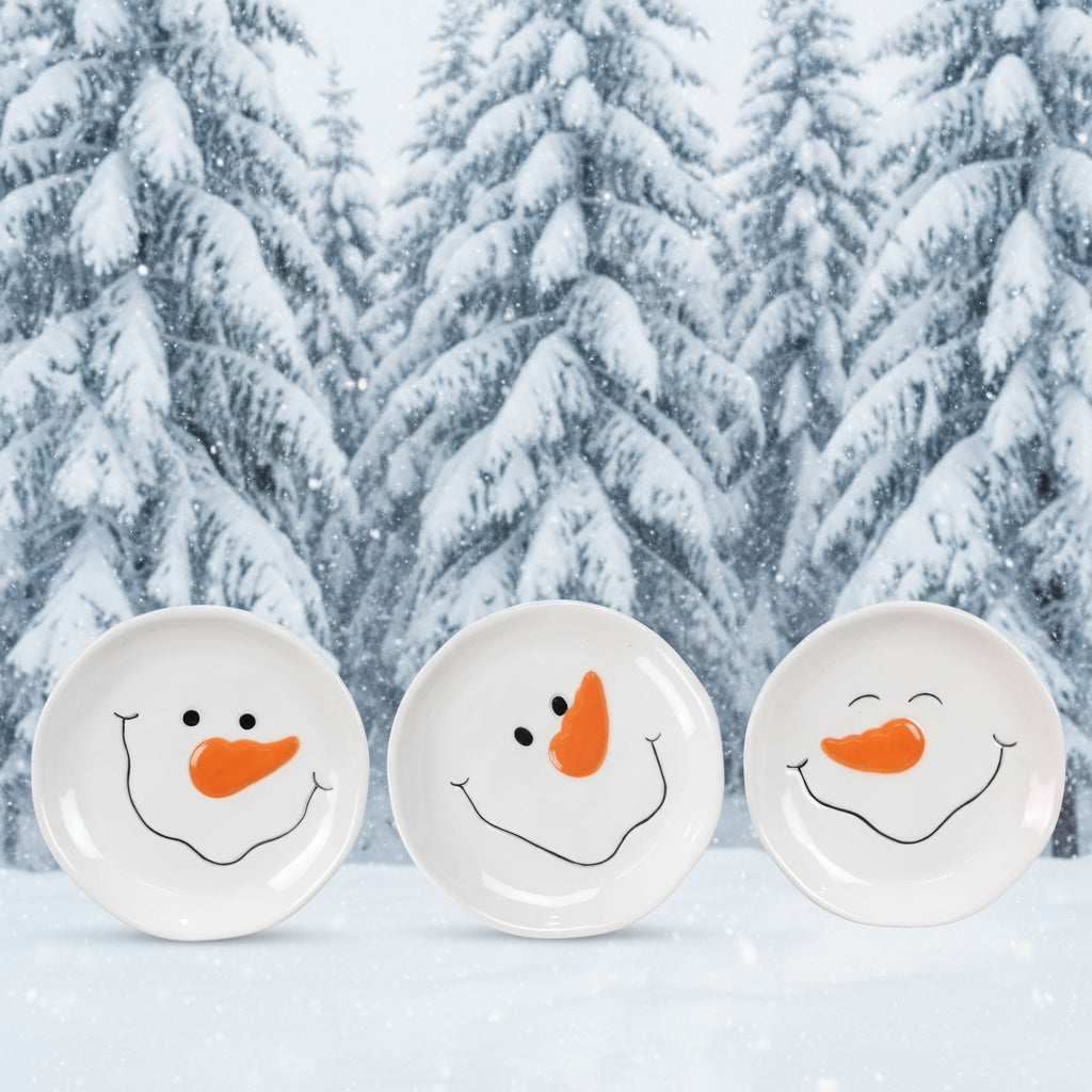 Snowman Trinket Dish