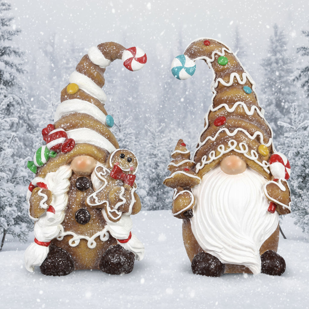 Resin Gingerbread Santa