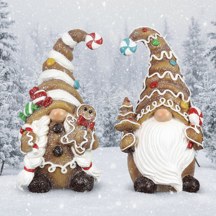 Resin Gingerbread Santa