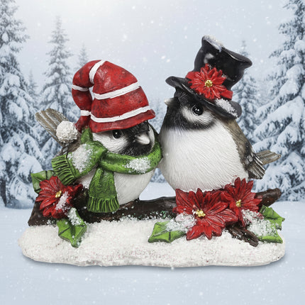 Christmas Love Birds table top