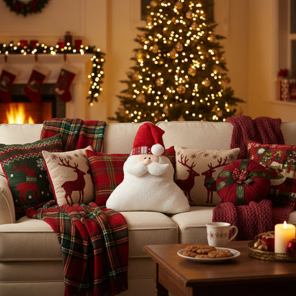 Santa Shaped Pillow