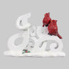 Resin Christmas Joy w/Cardinal Tabletop