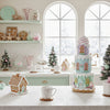 Resin layered Cake Gingerbread LED House Tabletop