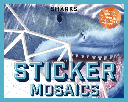 Sticker Mosaic Sharks
