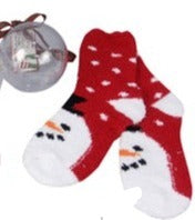 Fuzzy Socks in Ornament