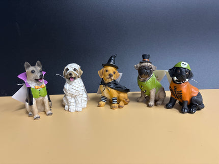 Resin Halloween Dog