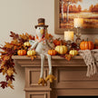 Small fabric turkey shelf sitter