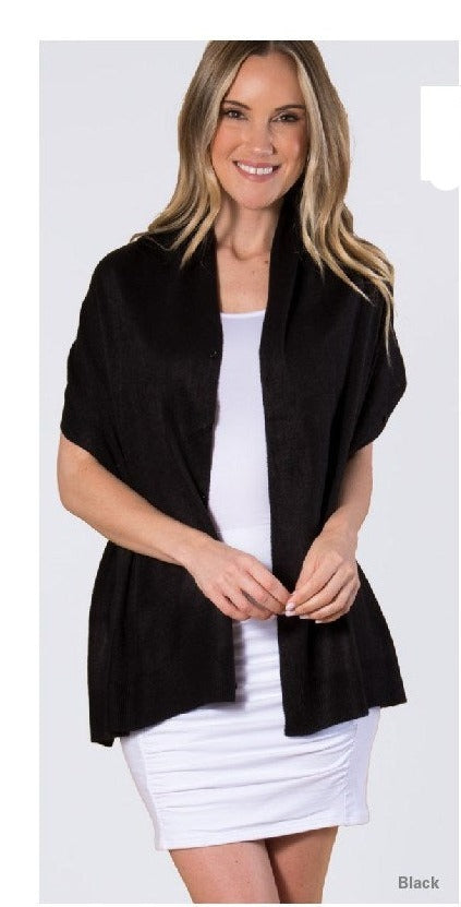 Bordeaux Fall Wrap with buttons