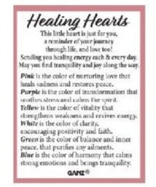 Healing Heart Stone Charms