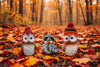 Fall Owl Figurine