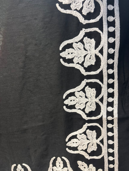Embroidered Floral Kimono