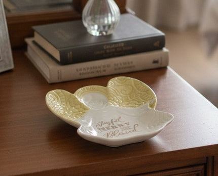 Ceramic Christmas Plate, Blessed Angel