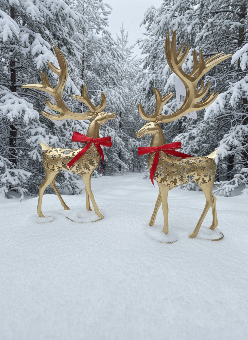 Golden Deer figurines