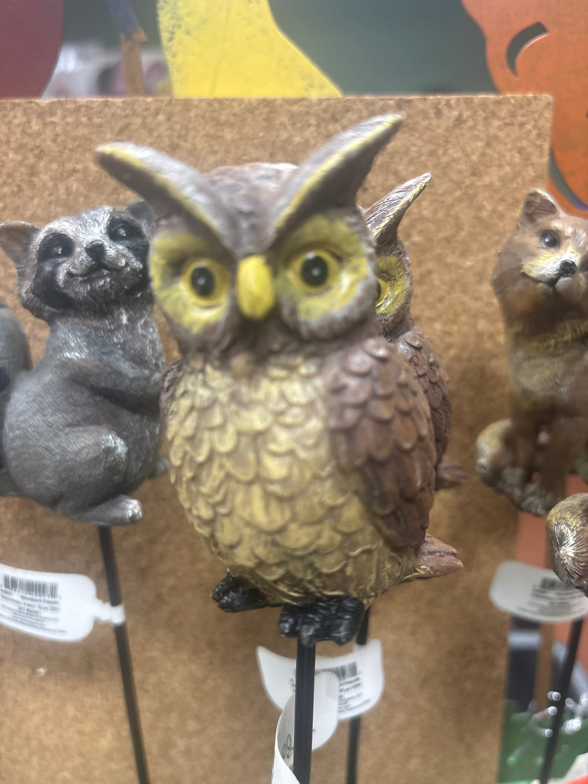 Woodland Friend Plant Picks