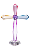 Crystal Expressions Rainbow standing cross
