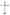 Crystal Expressions Rainbow standing cross