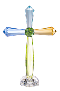 Crystal Expressions Rainbow standing cross