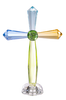 Crystal Expressions Rainbow standing cross