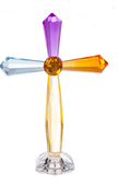 Crystal Expressions Rainbow standing cross