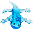 Glass Axolotl Charms